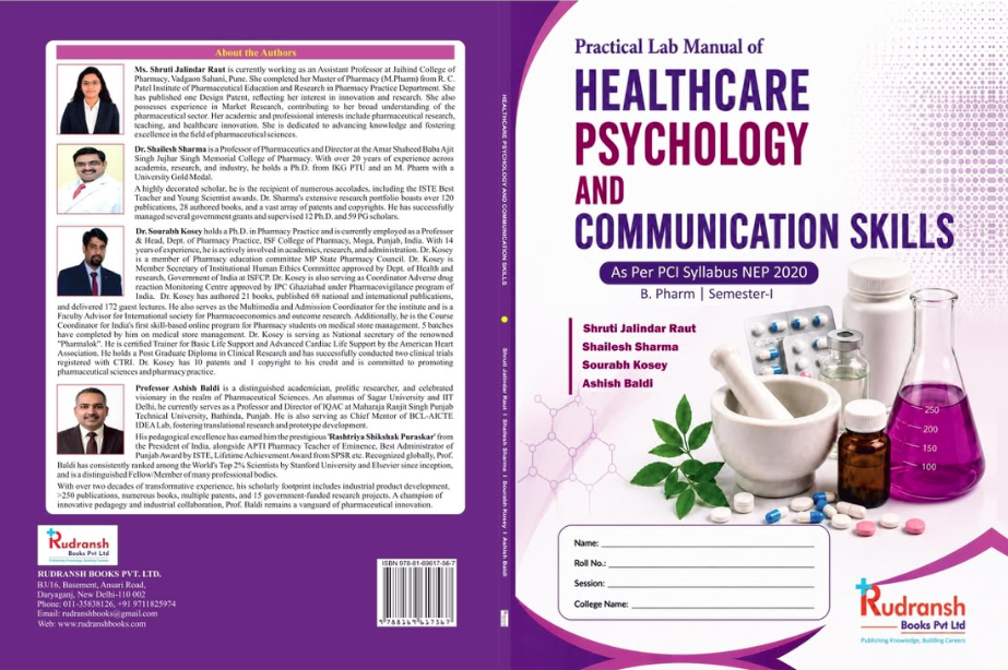 Practical Manual of Healthcare Psychology and Communication Skills